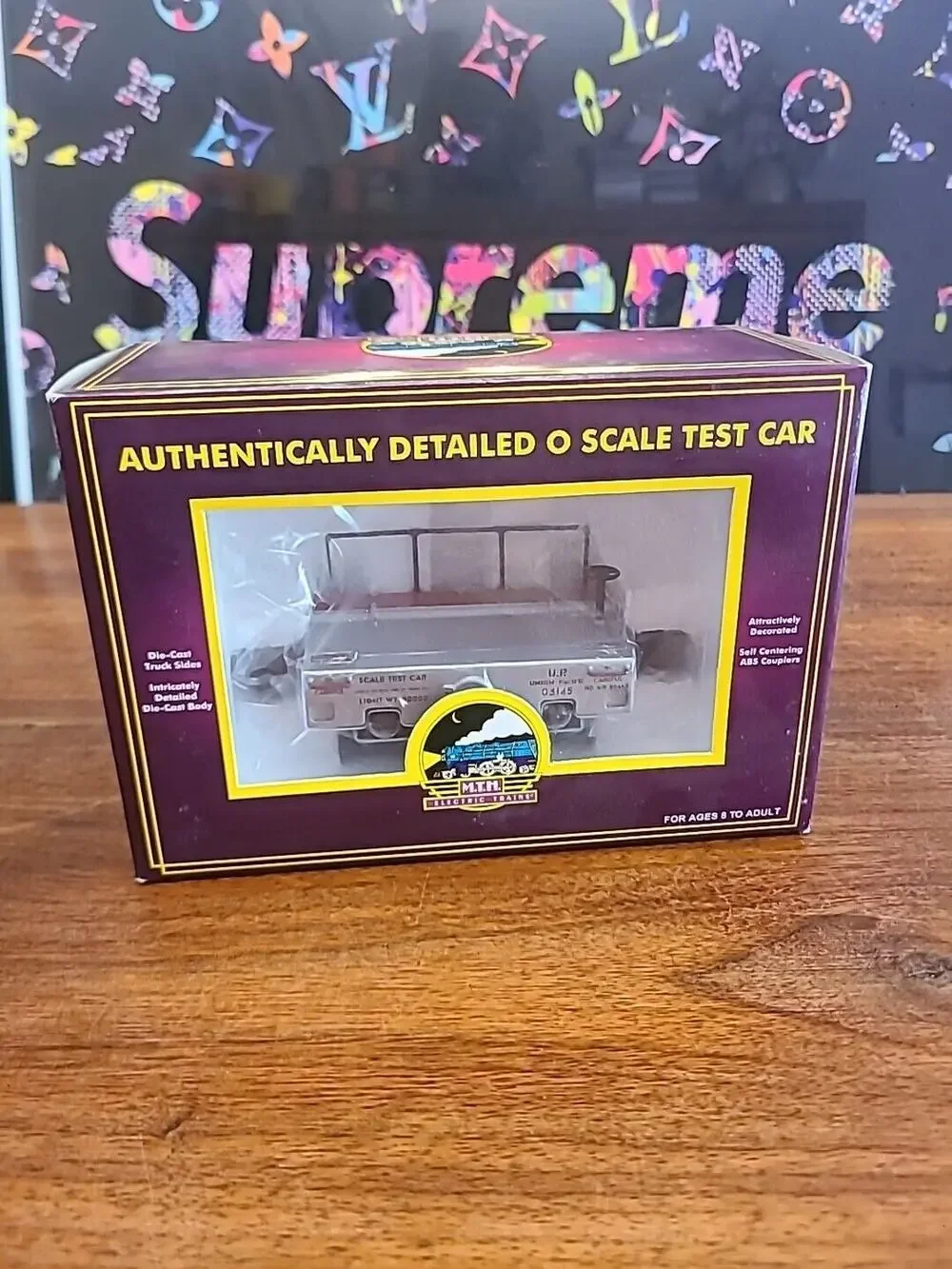 M.T.H. Electric Trains Union Pacific Die-cast Test Car #20-98215 NEW IN BOX